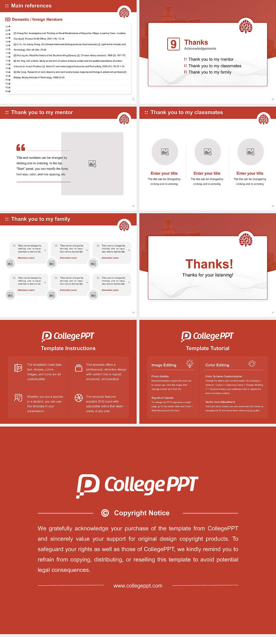 Jewish Theological Seminary of America Graduation Thesis Defense PPT Template4:3 ratio PPT effect preview image7