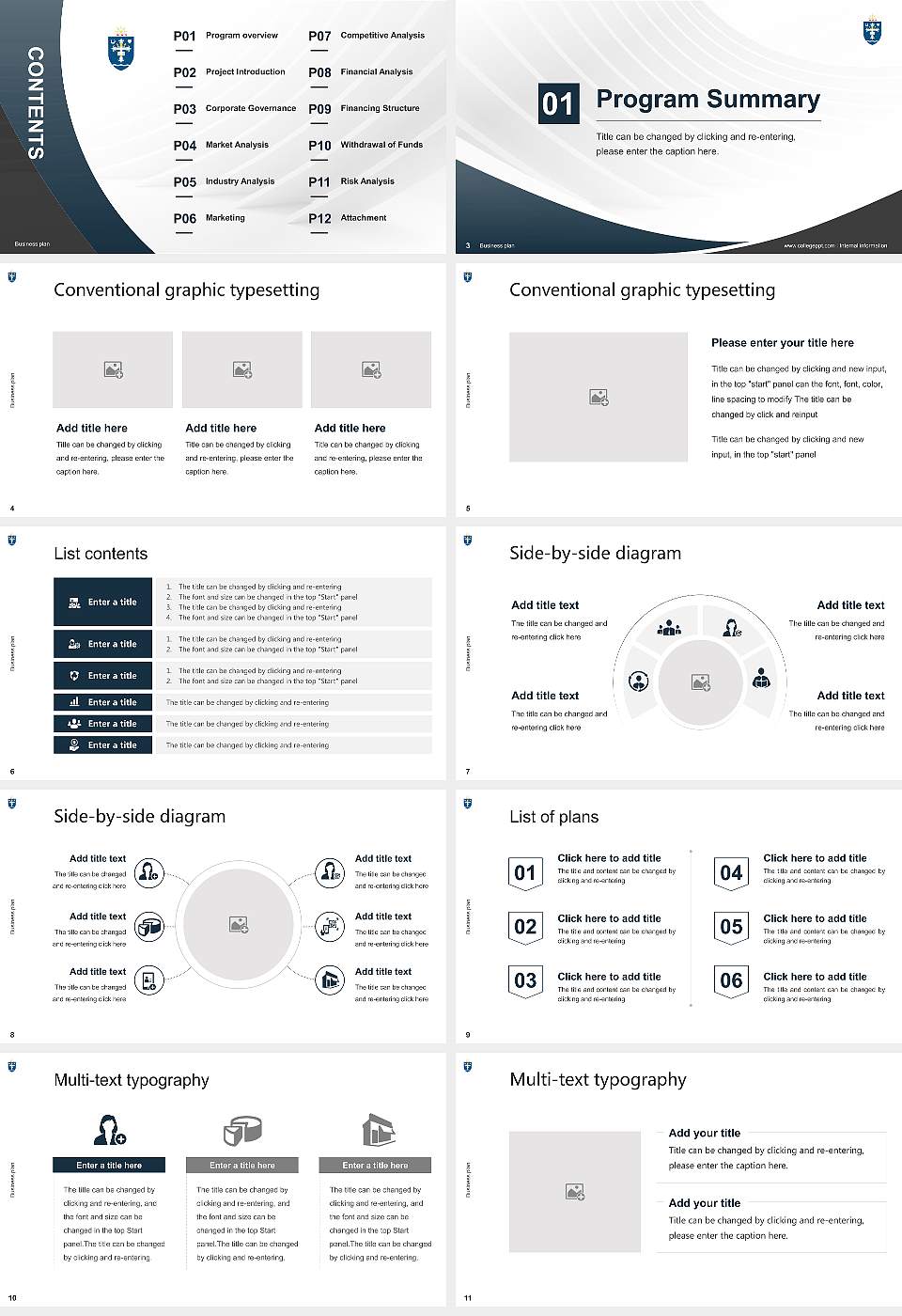 Kenrick Glennon Seminary Competition/Entrepreneurship Contest PPT Template16:9 ratio PPT effect preview image2