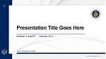 John F. Kennedy University Thesis Proposal/Graduation Defense PPT Template