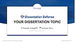 Kettering University Graduation Thesis Defense PPT Template