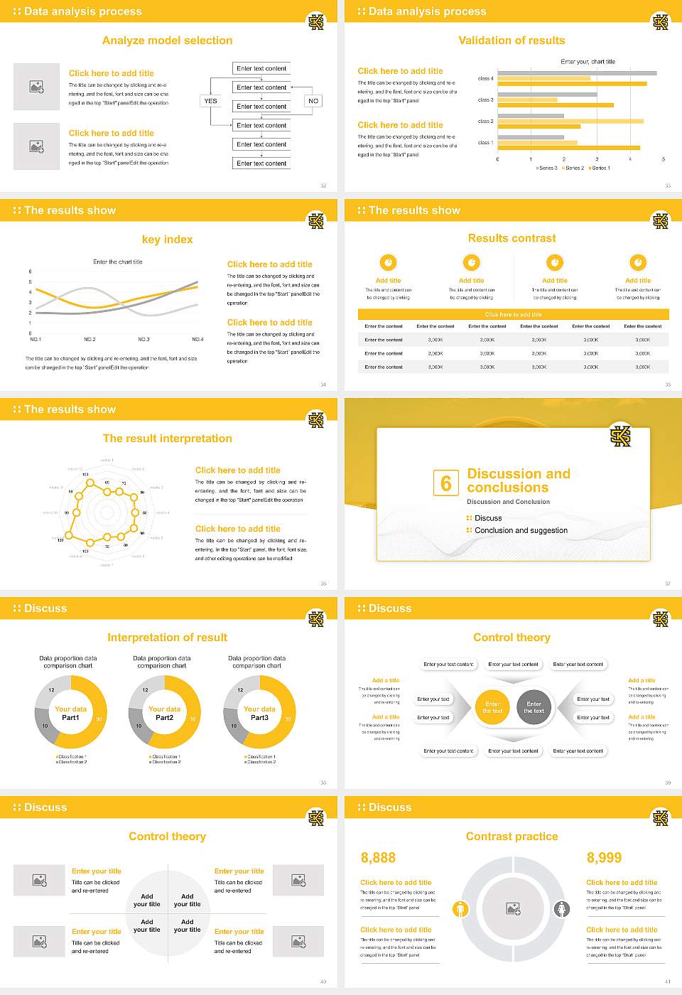 Kennesaw State University Graduation Thesis Defense PPT Template16:9 ratio PPT effect preview image5