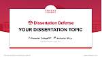 Iowa State University Graduation Thesis Defense PPT Template