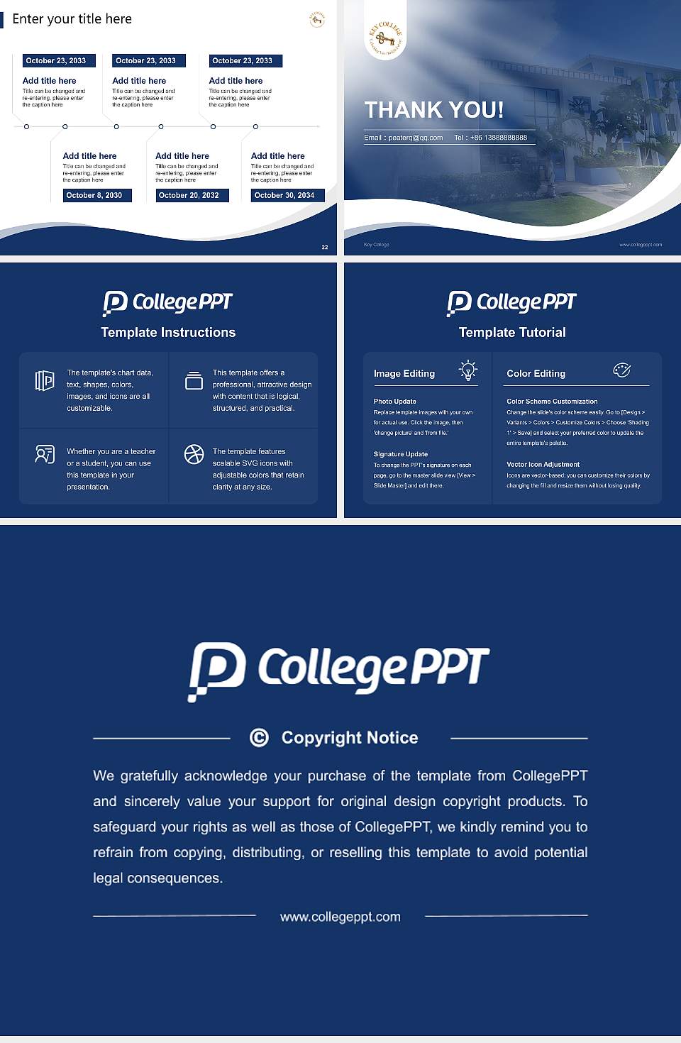 Key College Lecture Sharing and Networking Event PPT Template4:3 ratio PPT effect preview image4
