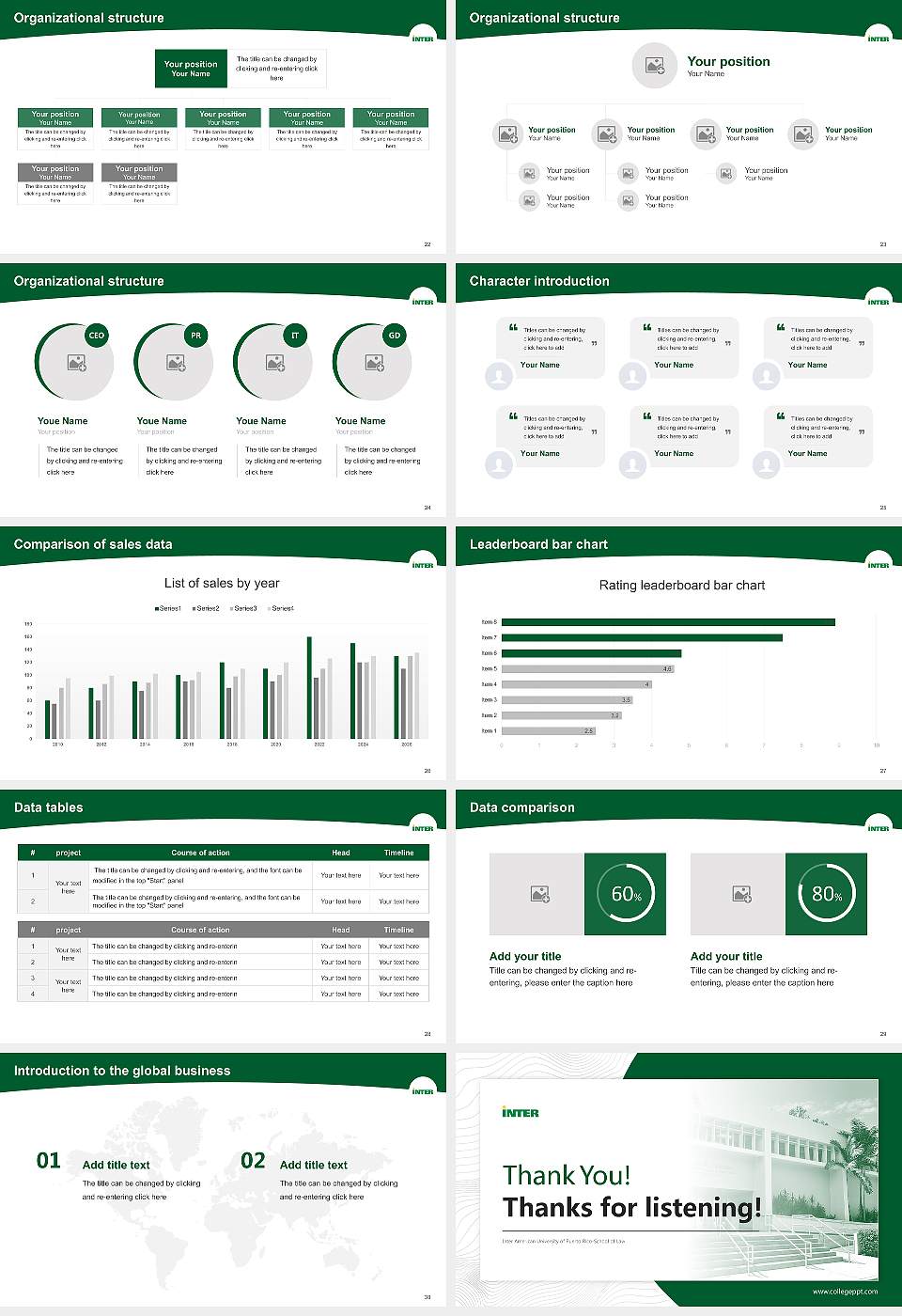 Inter American University of Puerto Rico-School of Law Academic Presentation/Research Findings Report PPT Template16:9 ratio PPT effect preview image4