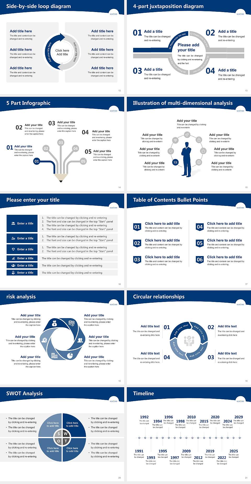 Kent State University at Kent Academic Presentation/Research Findings Report PPT Template4:3 ratio PPT effect preview image3
