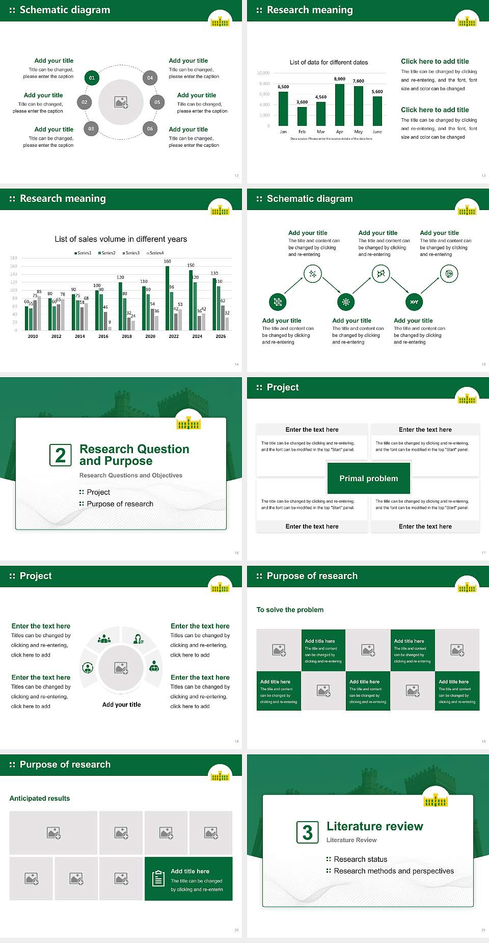 Kentucky State University Graduation Thesis Defense PPT Template4:3 ratio PPT effect preview image3