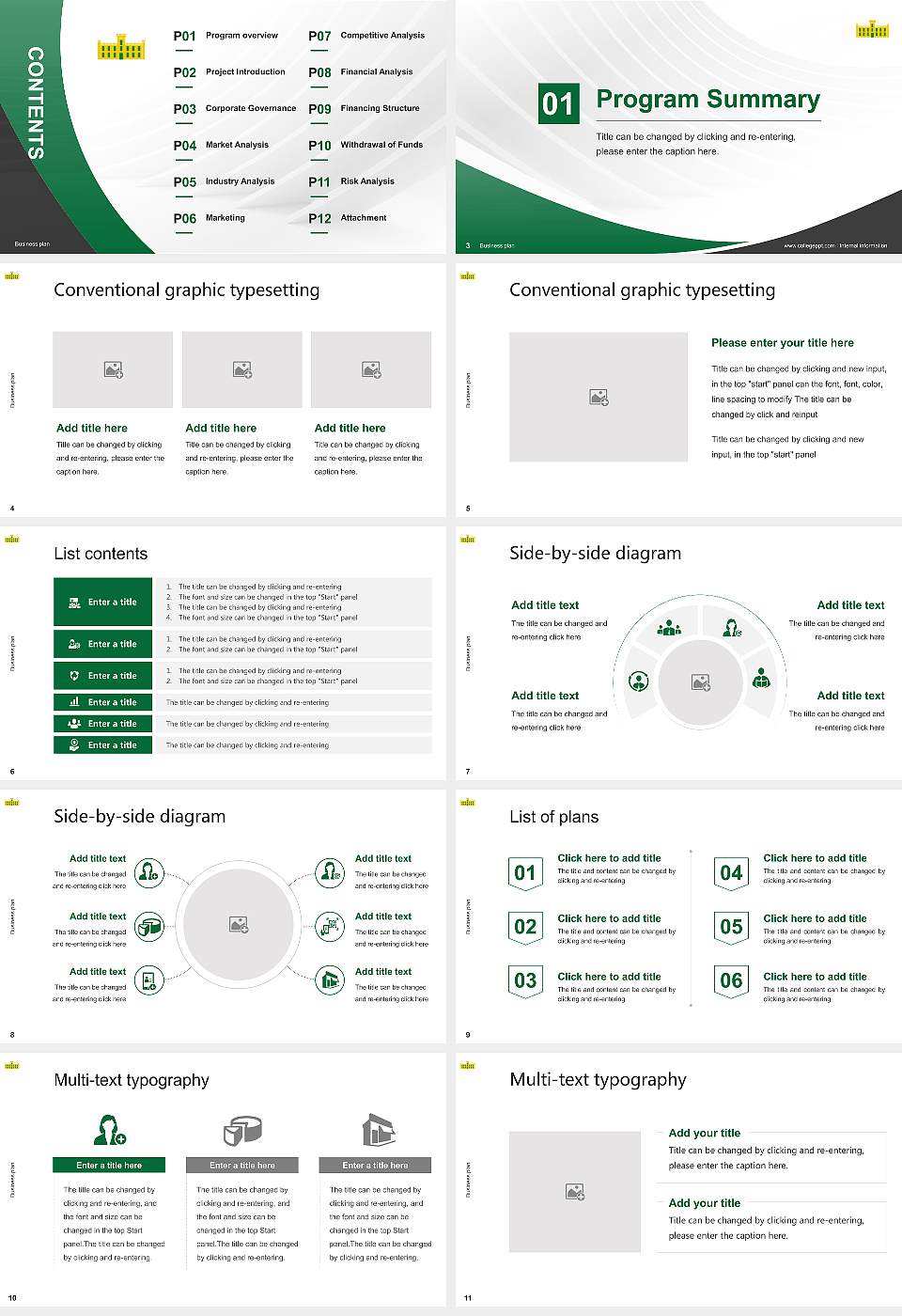 Kentucky State University Competition/Entrepreneurship Contest PPT Template16:9 ratio PPT effect preview image2