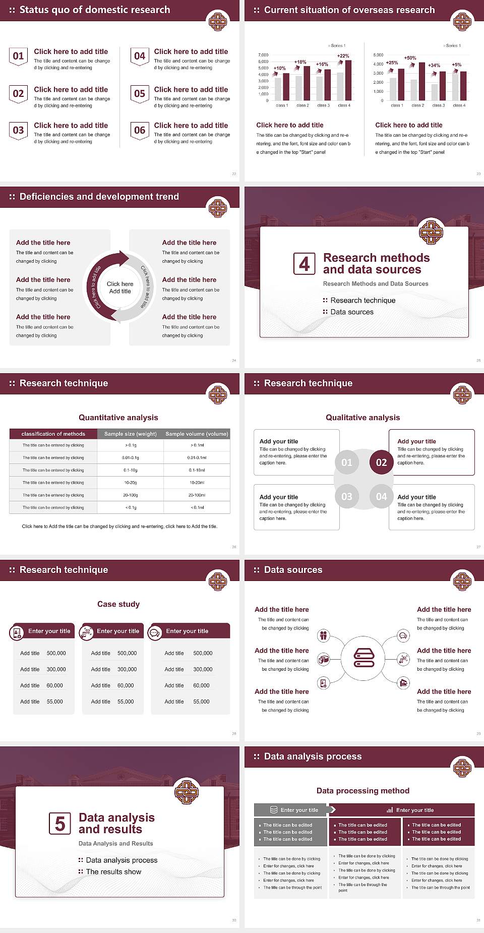 Iona College Graduation Thesis Defense PPT Template4:3 ratio PPT effect preview image4