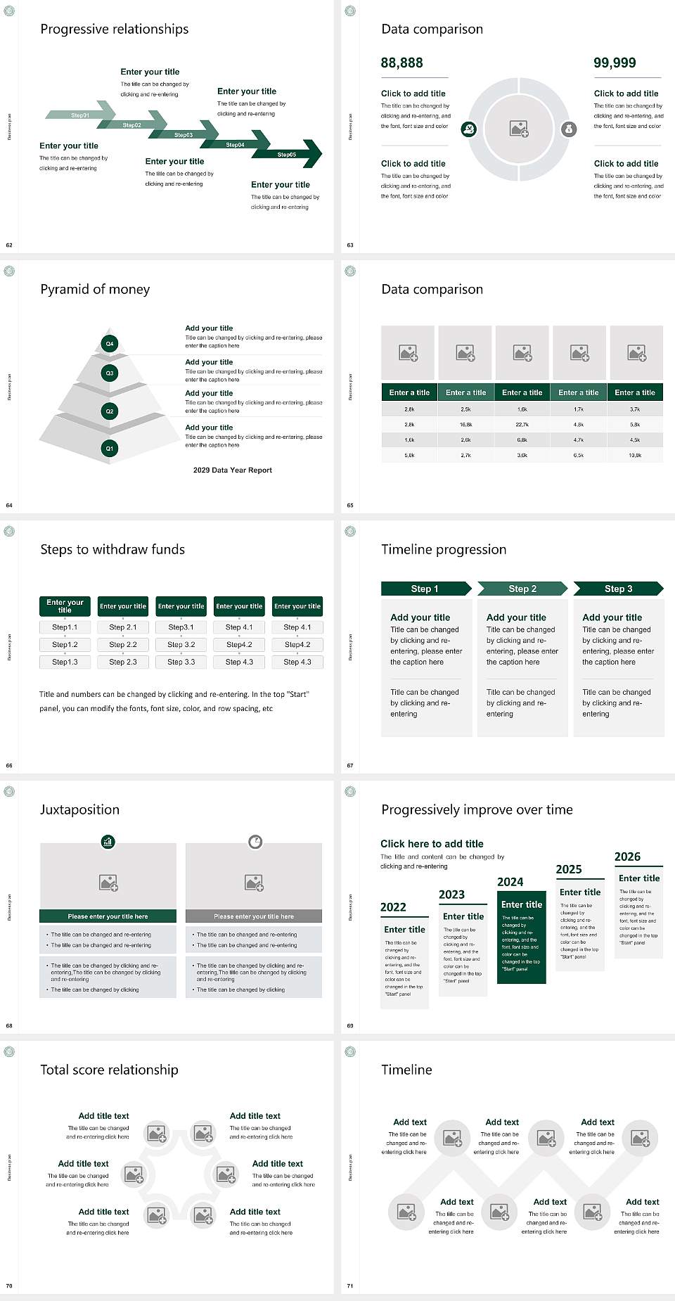 Lake Erie College Competition/Entrepreneurship Contest PPT Template4:3 ratio PPT effect preview image8