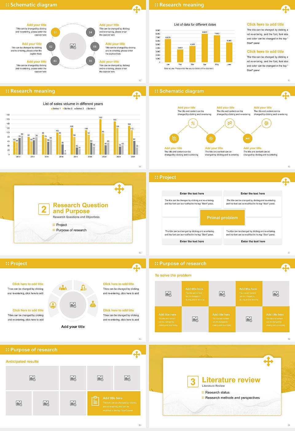 John Carroll University Graduation Thesis Defense PPT Template16:9 ratio PPT effect preview image3