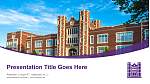 Kansas Wesleyan University Unterricht Powerpoint Vorlage