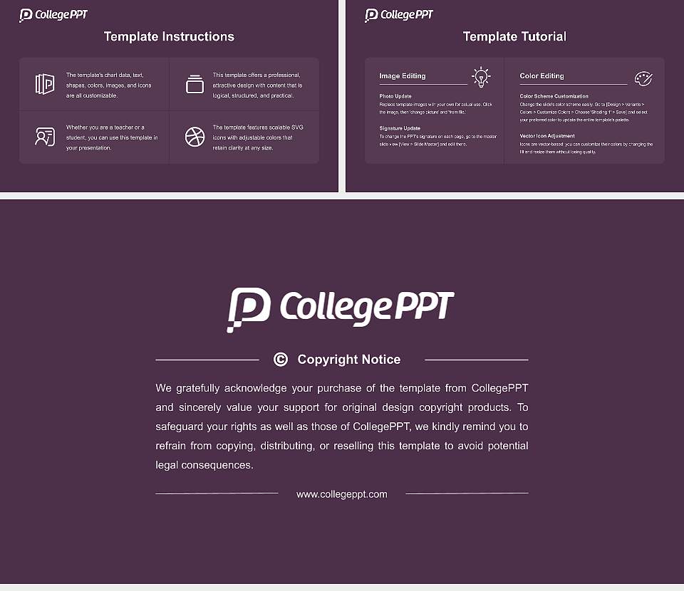 Kansas City University of Medicine and Biosciences-Joplin Course/Courseware Creation PPT Template16:9 ratio PPT effect preview image5