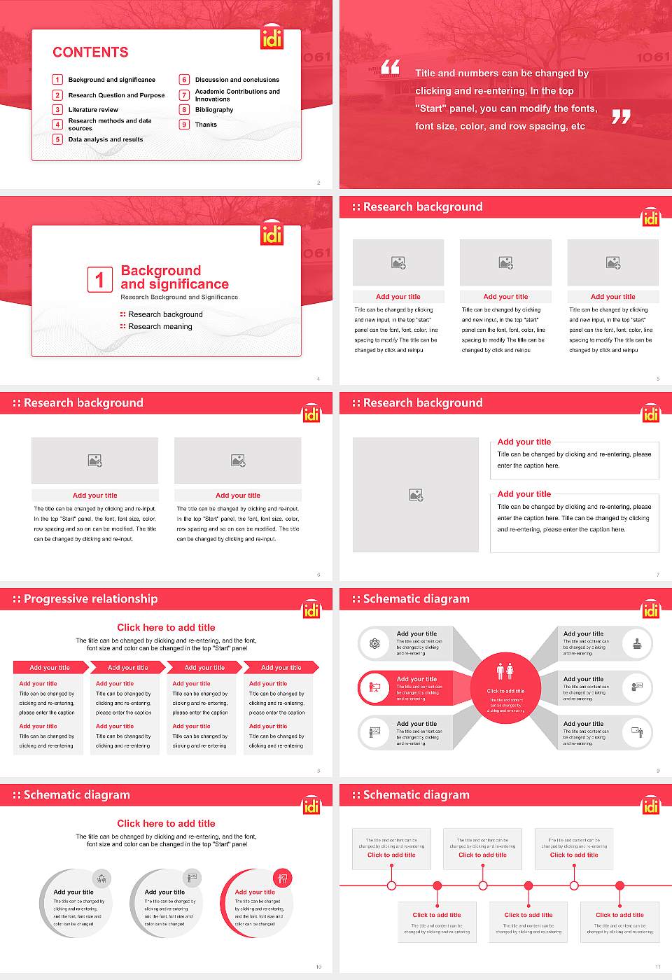 Interior Designers Institute Graduation Thesis Defense PPT Template16:9 ratio PPT effect preview image2