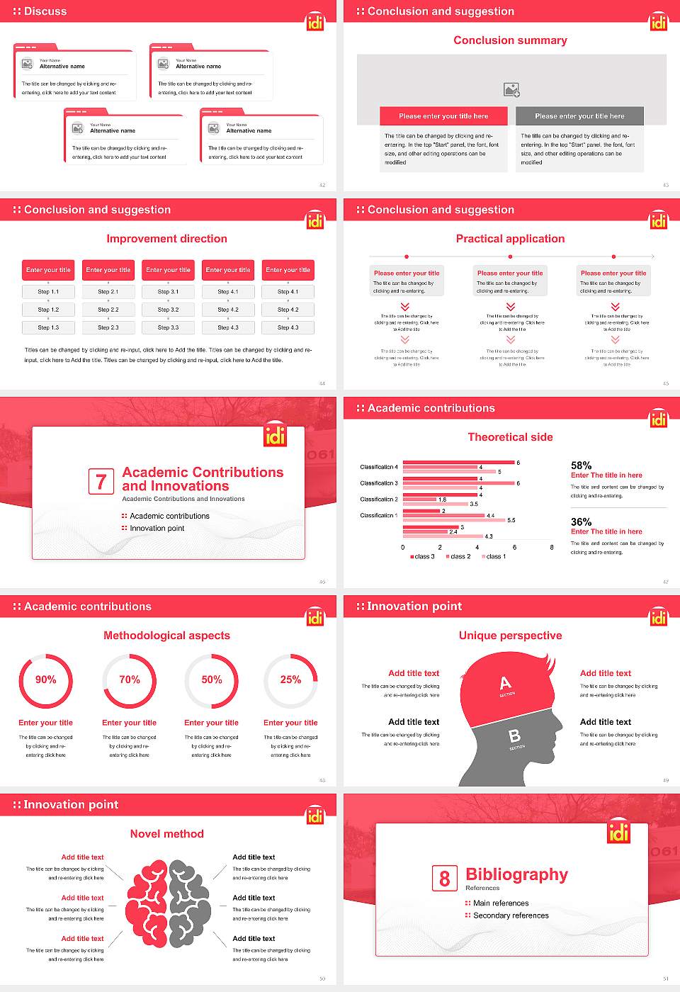 Interior Designers Institute Graduation Thesis Defense PPT Template16:9 ratio PPT effect preview image6