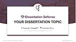 Kansas City University of Medicine and Biosciences Graduation Thesis Defense PPT Template