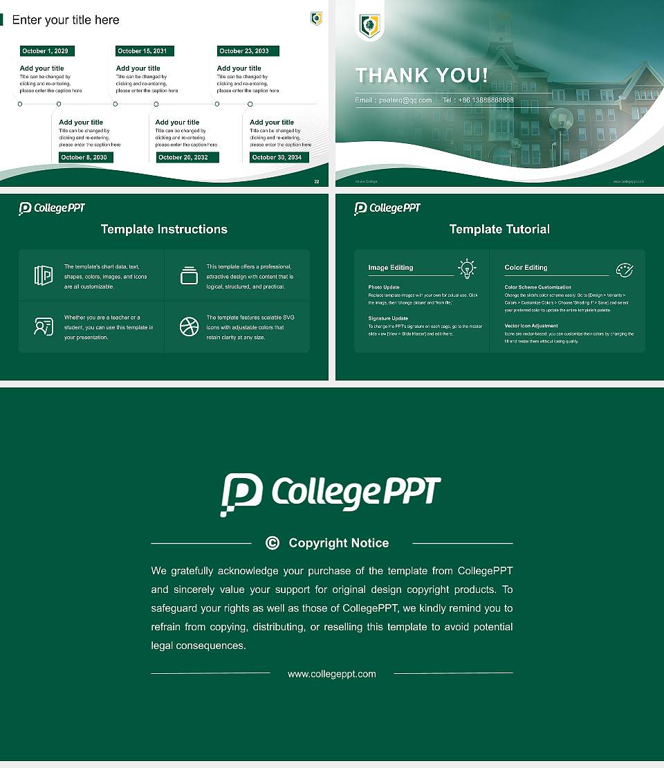 Keuka College Lecture Sharing and Networking Event PPT Template16:9 ratio PPT effect preview image4