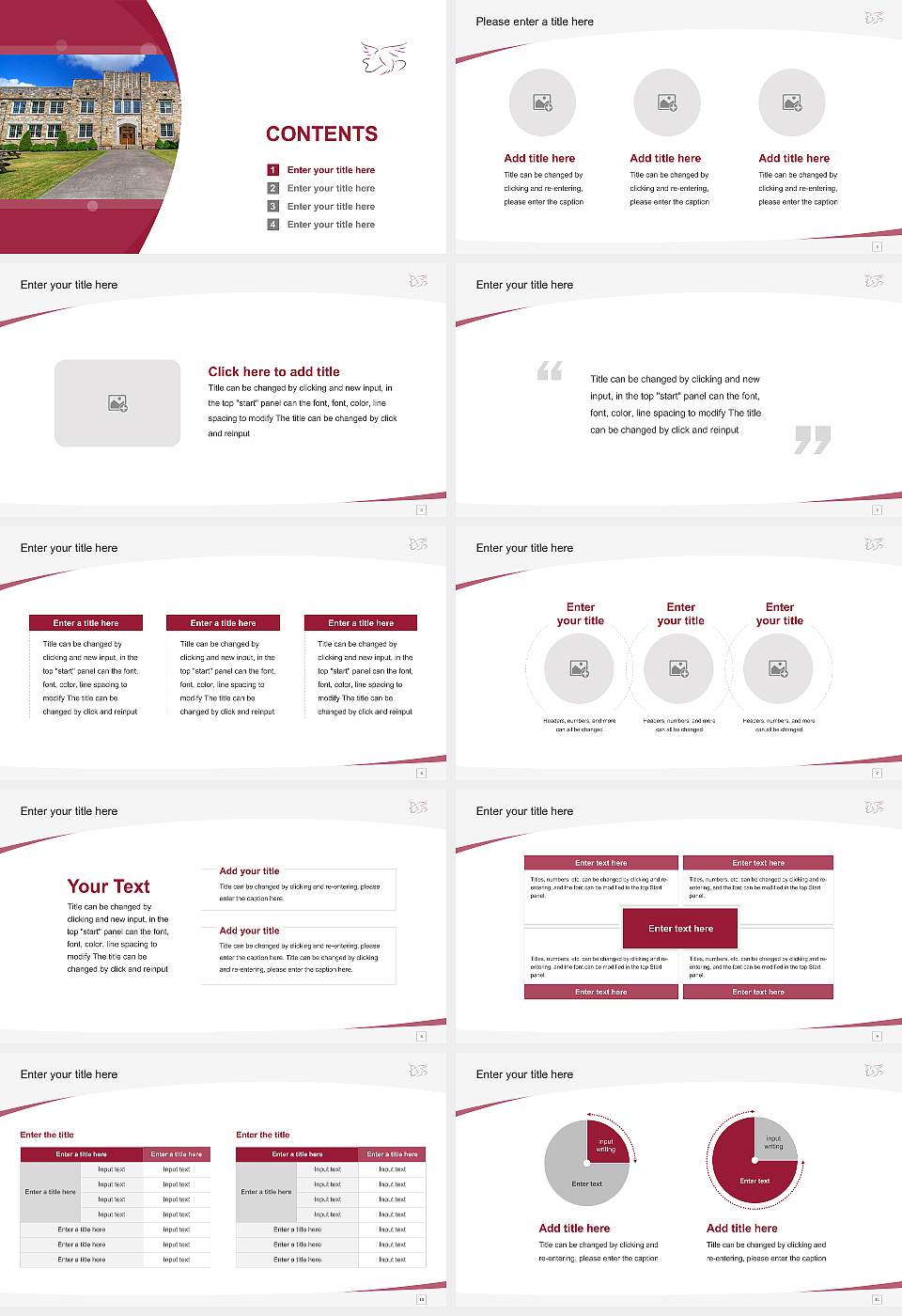 Jung Tao School of Classical Chinese Medicine Course/Courseware Creation PPT Template16:9 ratio PPT effect preview image2