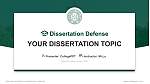 Lake Erie College Graduation Thesis Defense PPT Template