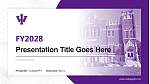 Iowa Wesleyan University Akademisch Powerpoint Vorlage