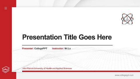 John Patrick University of Health and Applied Sciences Thesis Proposal/Graduation Defense PPT Template
