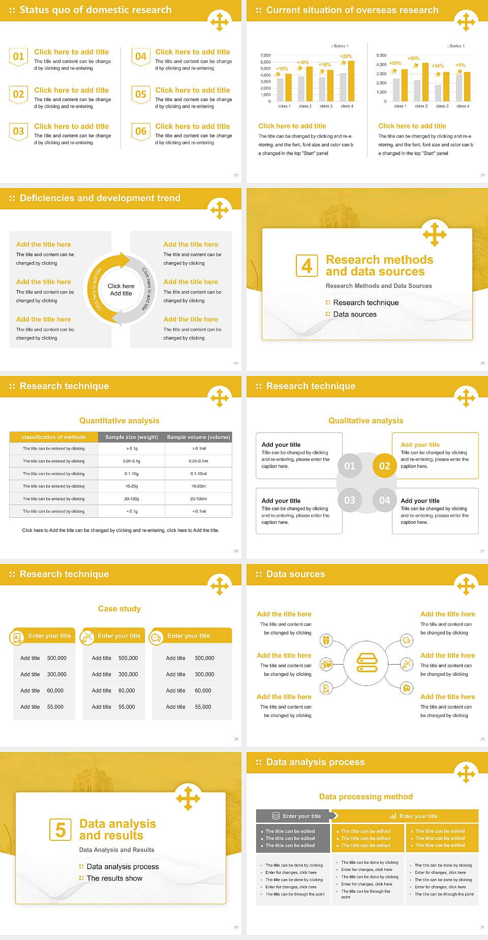 John Carroll University Graduation Thesis Defense PPT Template4:3 ratio PPT effect preview image4