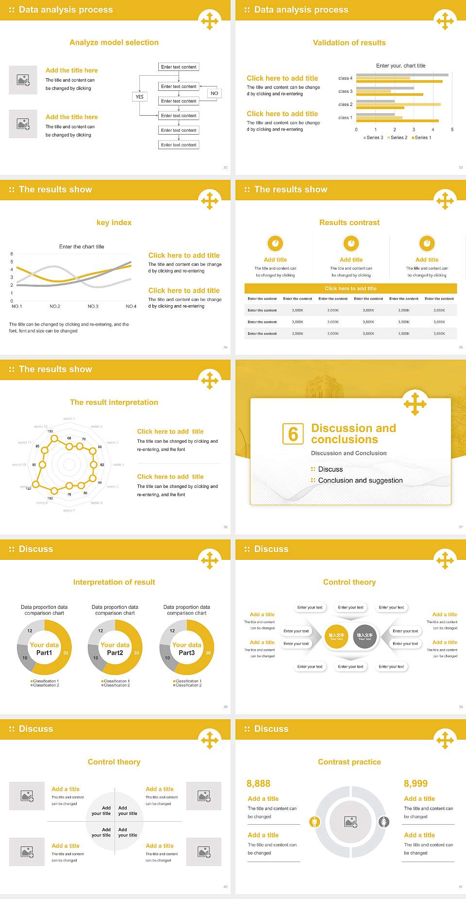 John Carroll University Graduation Thesis Defense PPT Template4:3 ratio PPT effect preview image5