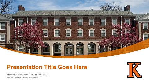 Kalamazoo College Course/Courseware Creation PPT Template
