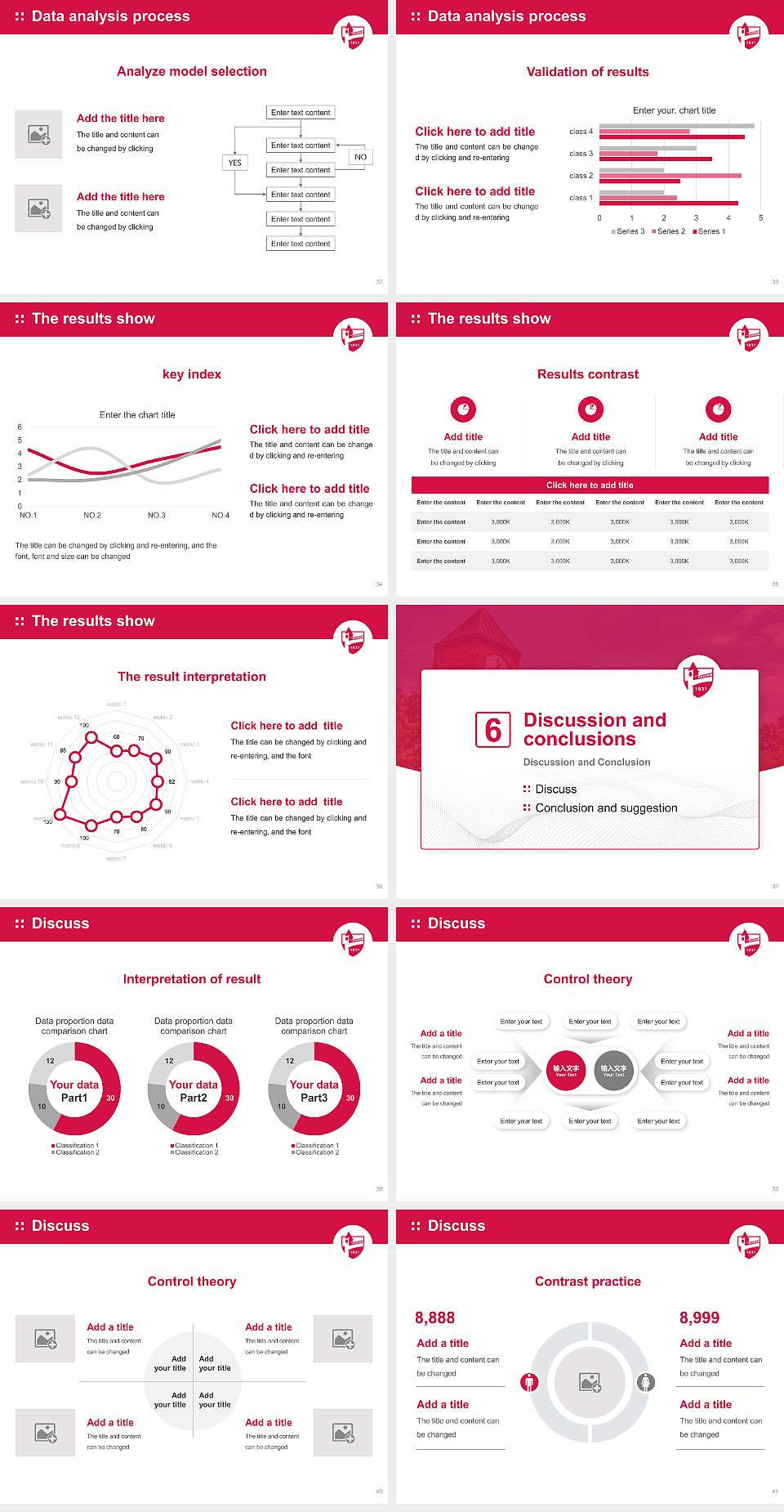 Lagrange College Graduation Thesis Defense PPT Template4:3 ratio PPT effect preview image5