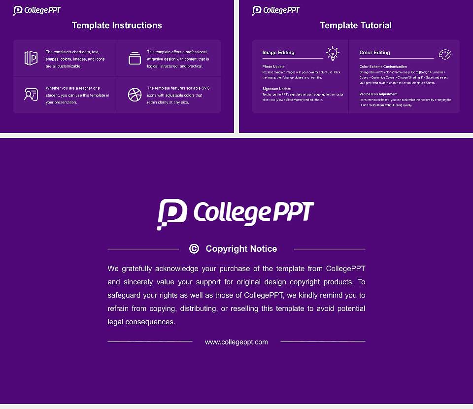Kentucky Mountain Bible College Course/Courseware Creation PPT Template16:9 ratio PPT effect preview image5