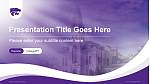 Kansas State University Vorlesung Powerpoint Vorlage