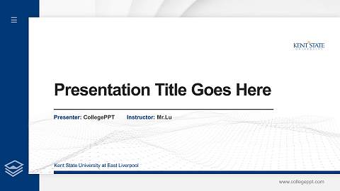 Kent State University at East Liverpool Thesis Proposal/Graduation Defense PPT Template