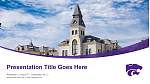 Kansas State University Unterricht Powerpoint Vorlage