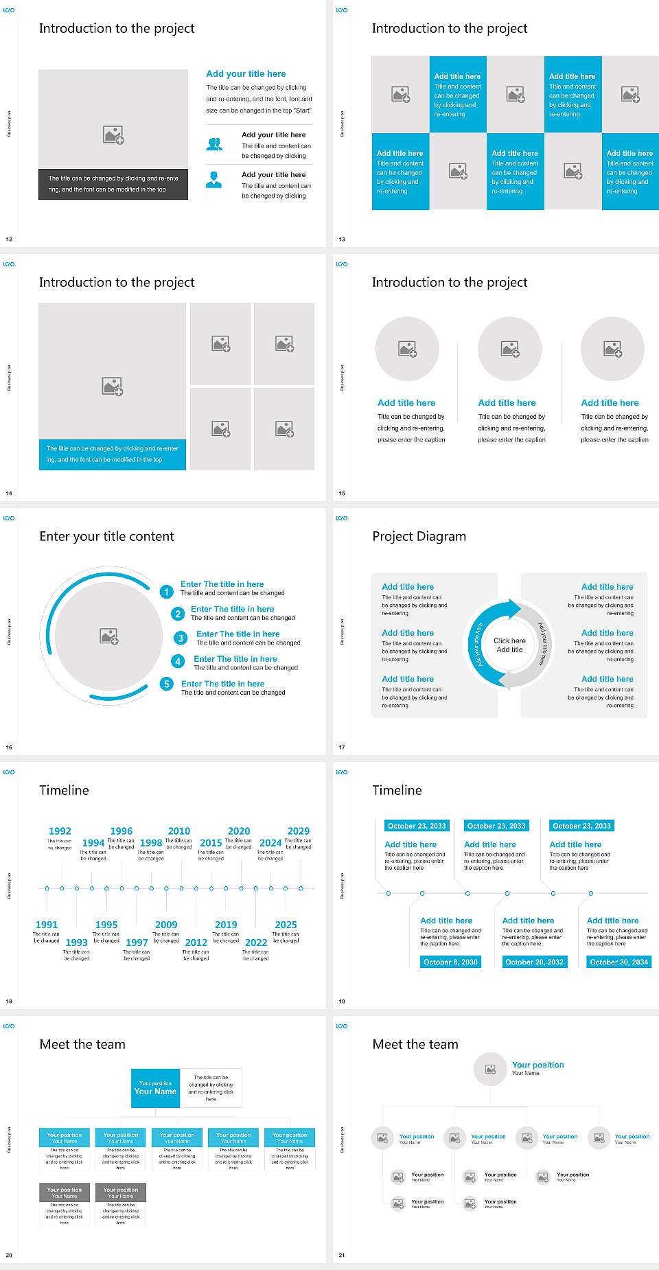 Laguna College of Art and Design Competition/Entrepreneurship Contest PPT Template4:3 ratio PPT effect preview image3