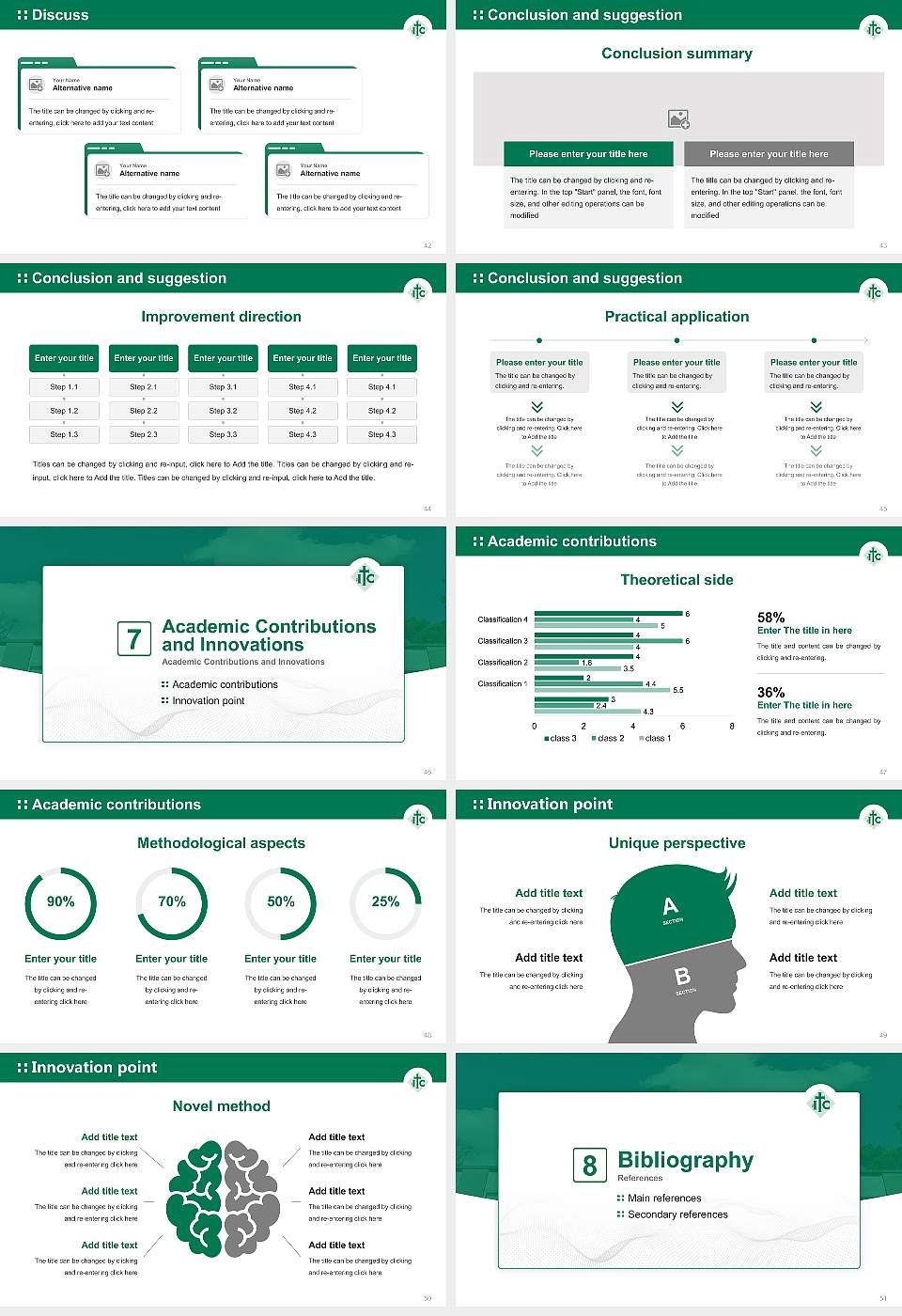 Interdenominational Theological Center Graduation Thesis Defense PPT Template16:9 ratio PPT effect preview image6