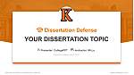Kalamazoo College Pertahanan Tesis Templat PPT