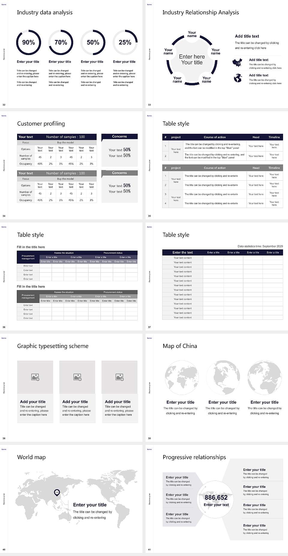 Kenyon College Competition/Entrepreneurship Contest PPT Template4:3 ratio PPT effect preview image5