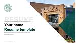 Jacksonville University Resume Templat PPT