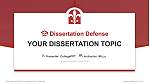 La Roche University학위 논문 방어PPT 템플릿