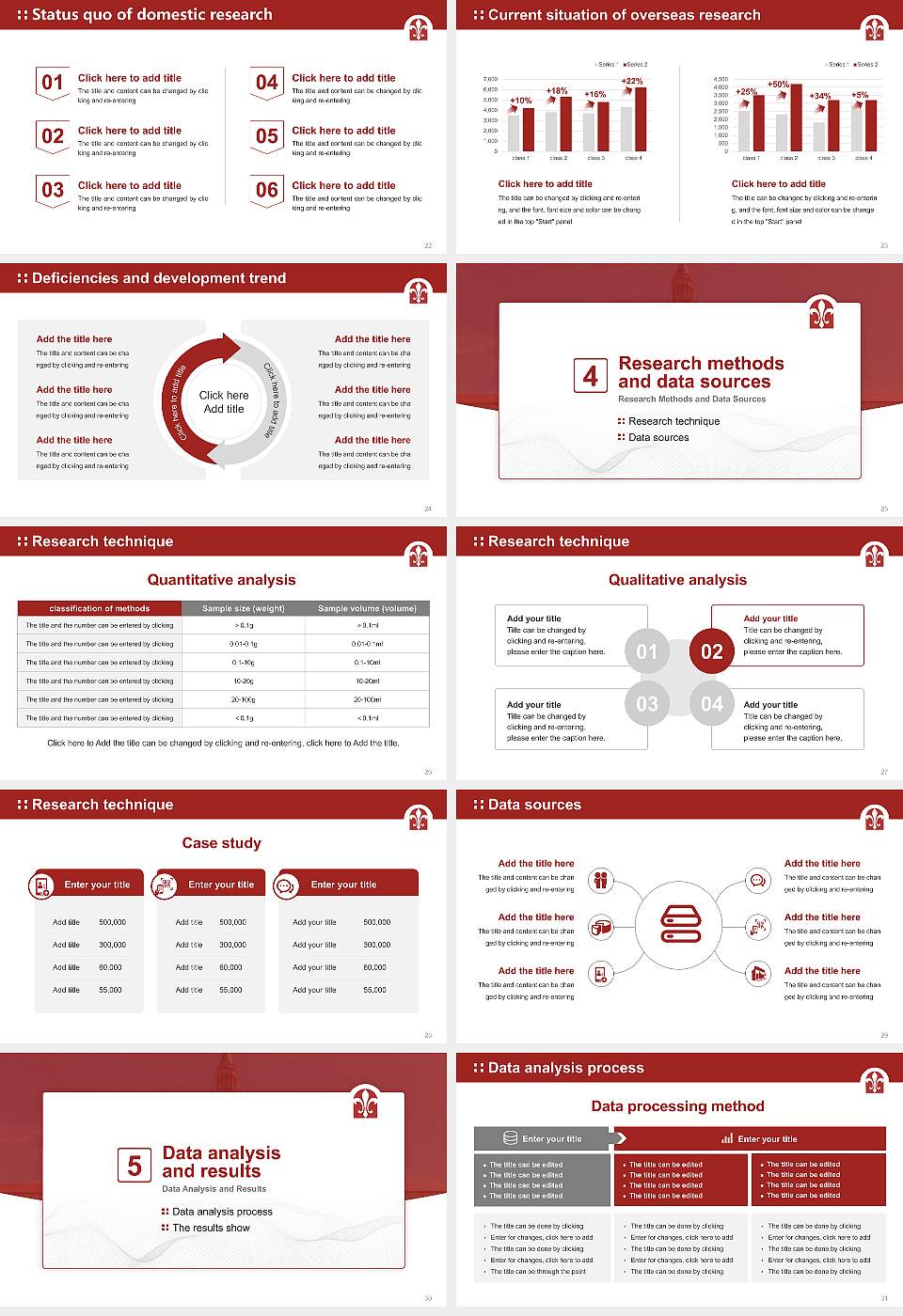 La Roche University Graduation Thesis Defense PPT Template16:9 ratio PPT effect preview image4