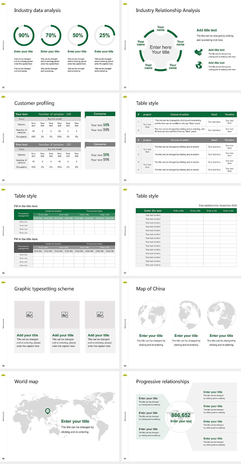 Kentucky State University Competition/Entrepreneurship Contest PPT Template4:3 ratio PPT effect preview image5