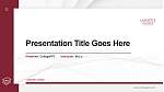 Lafayette College Thesis Proposal/Graduation Defense PPT Template
