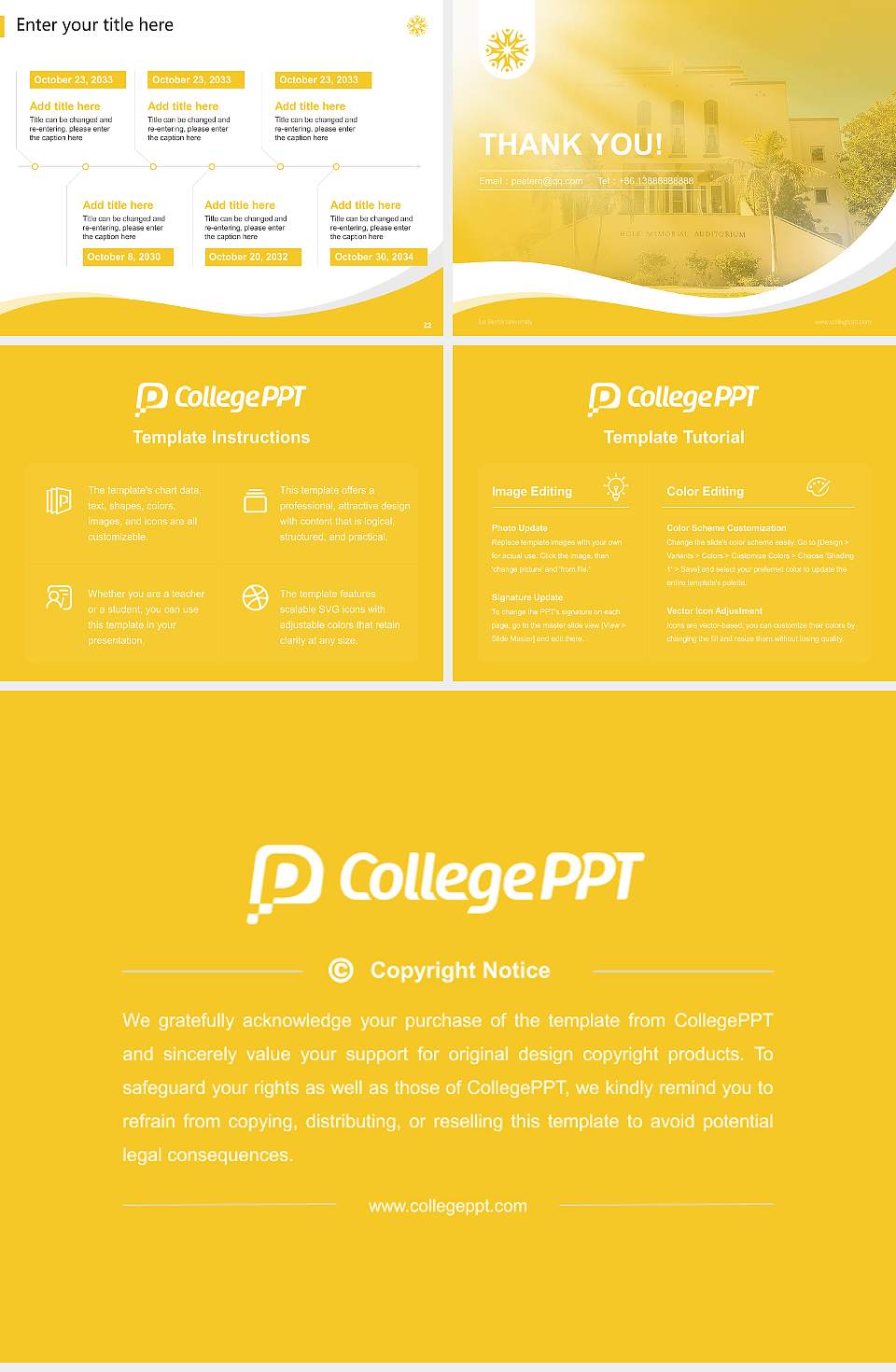 La Sierra University Lecture Sharing and Networking Event PPT Template4:3 ratio PPT effect preview image4