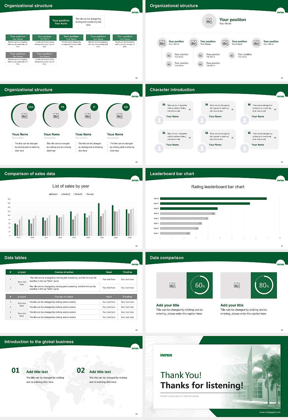 Inter American University of Puerto Rico-San German Academic Presentation/Research Findings Report PPT Template16:9 ratio PPT effect preview image4