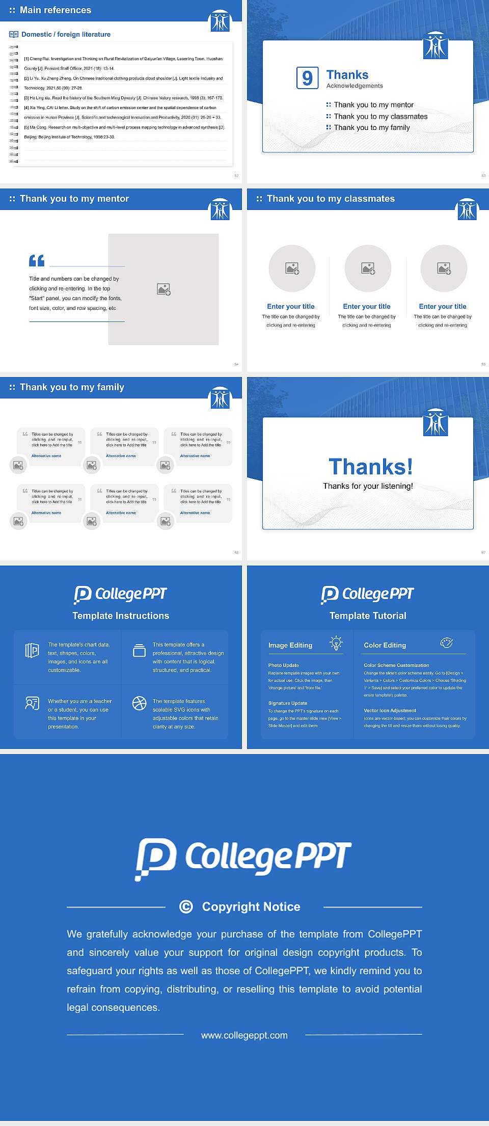 Irell & Manella Graduate School of Biological Sciences at City of Hope Graduation Thesis Defense PPT Template4:3 ratio PPT effect preview image7