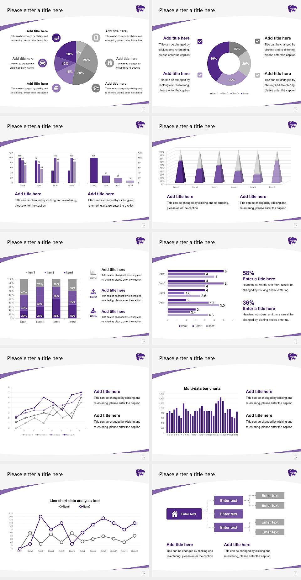 Kansas State University Course/Courseware Creation PPT Template4:3 ratio PPT effect preview image3