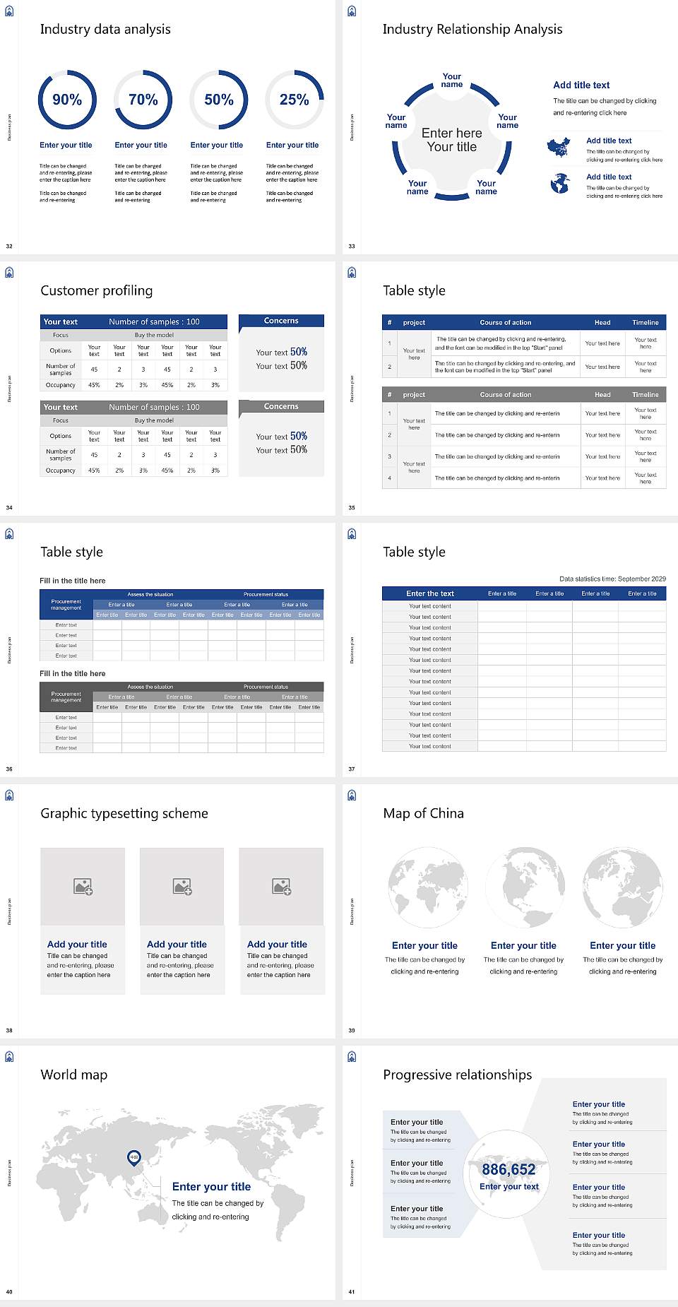 King University Competition/Entrepreneurship Contest PPT Template4:3 ratio PPT effect preview image5