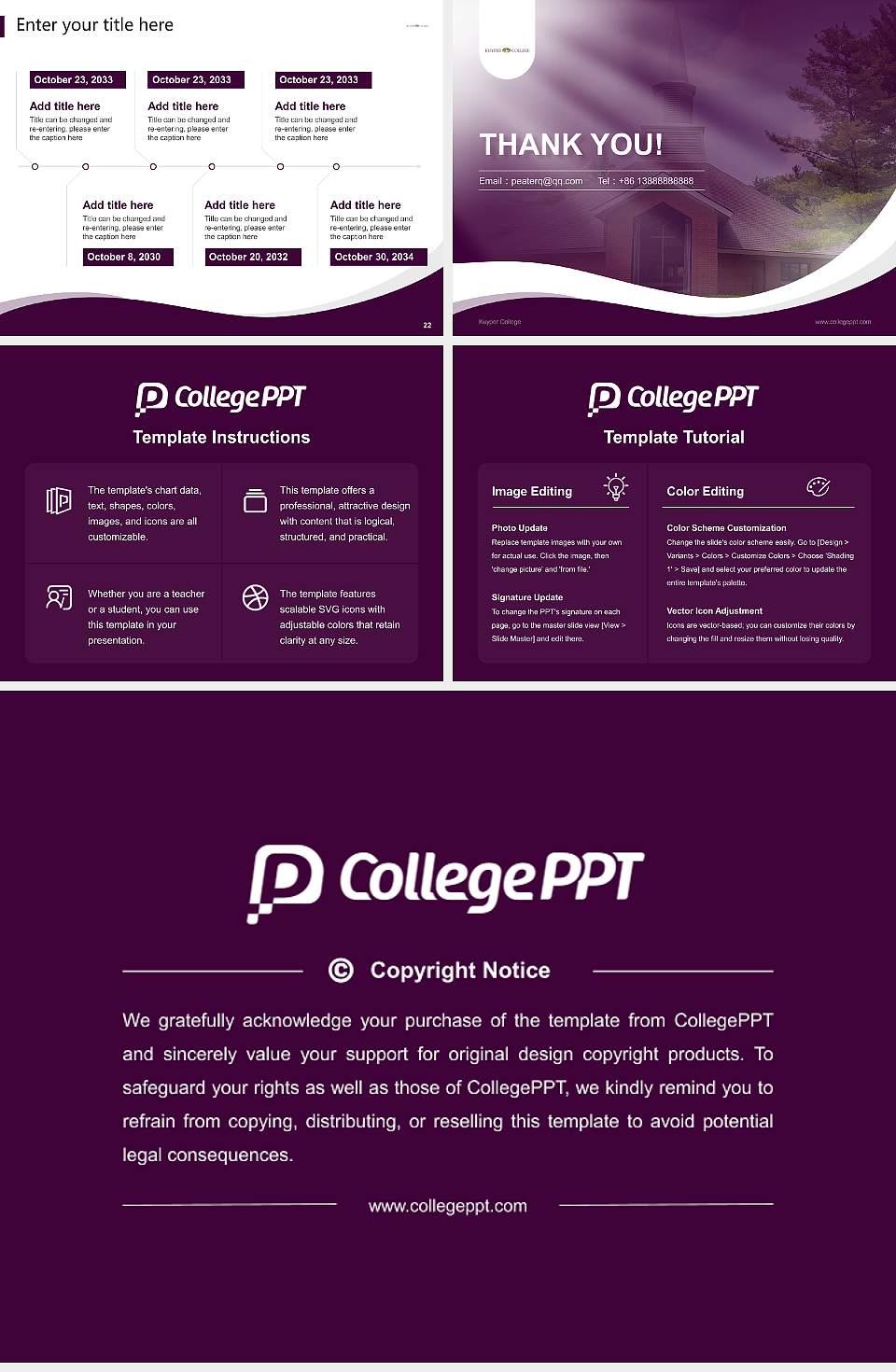 Kuyper College Lecture Sharing and Networking Event PPT Template4:3 ratio PPT effect preview image4