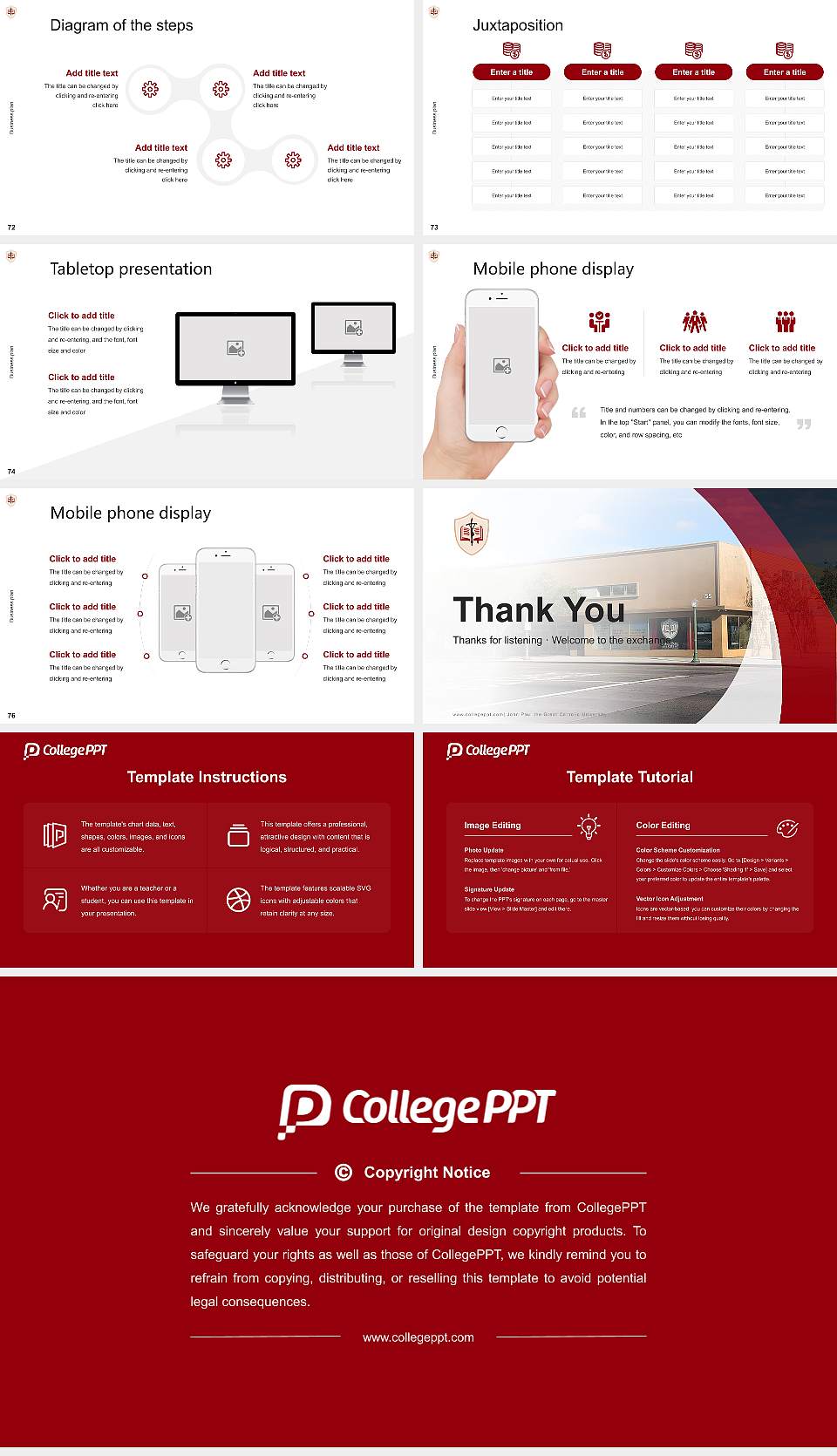 John Paul the Great Catholic University Competition/Entrepreneurship Contest PPT Template16:9 ratio PPT effect preview image9