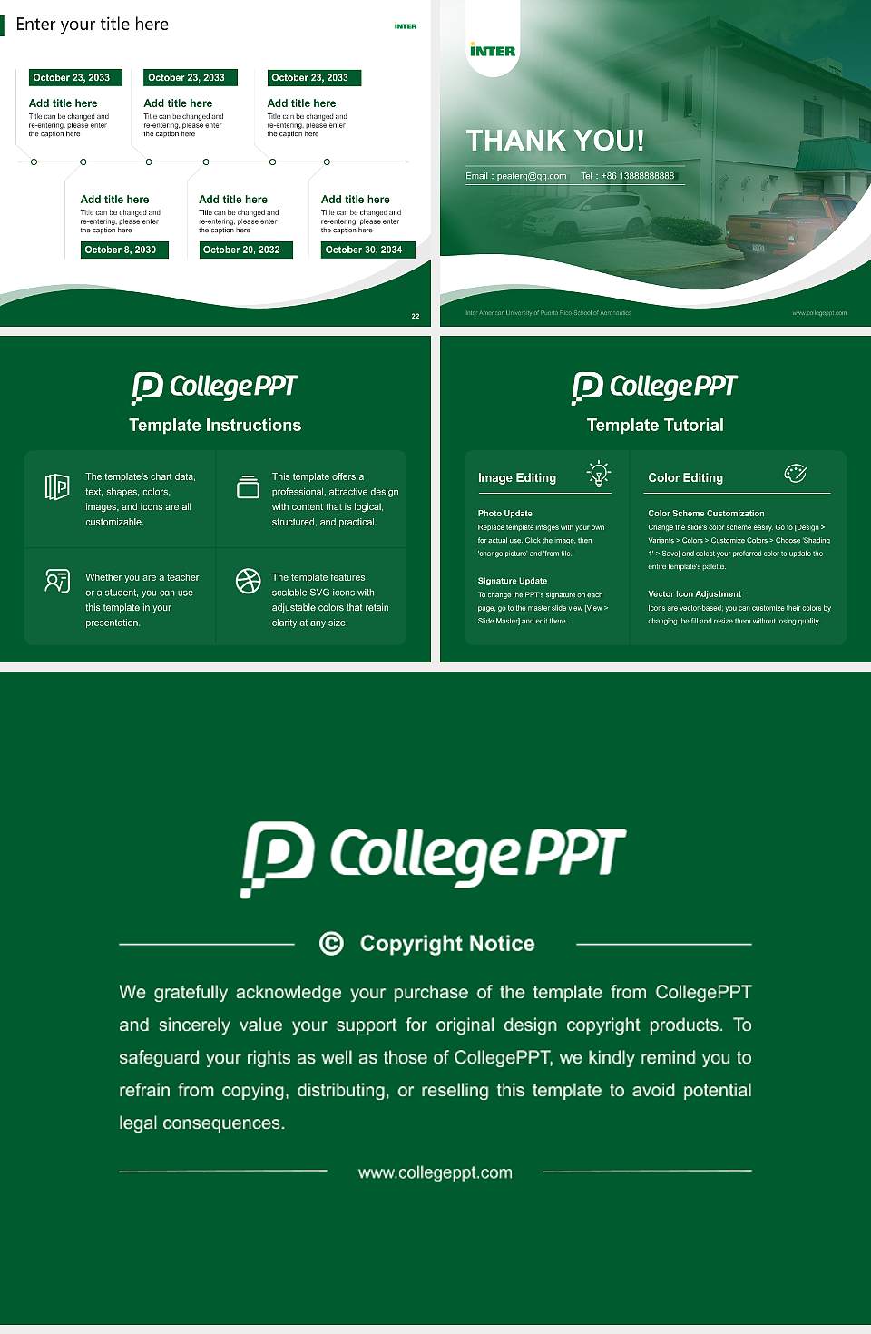 Inter American University of Puerto Rico-School of Aeronautics Lecture Sharing and Networking Event PPT Template4:3 ratio PPT effect preview image4
