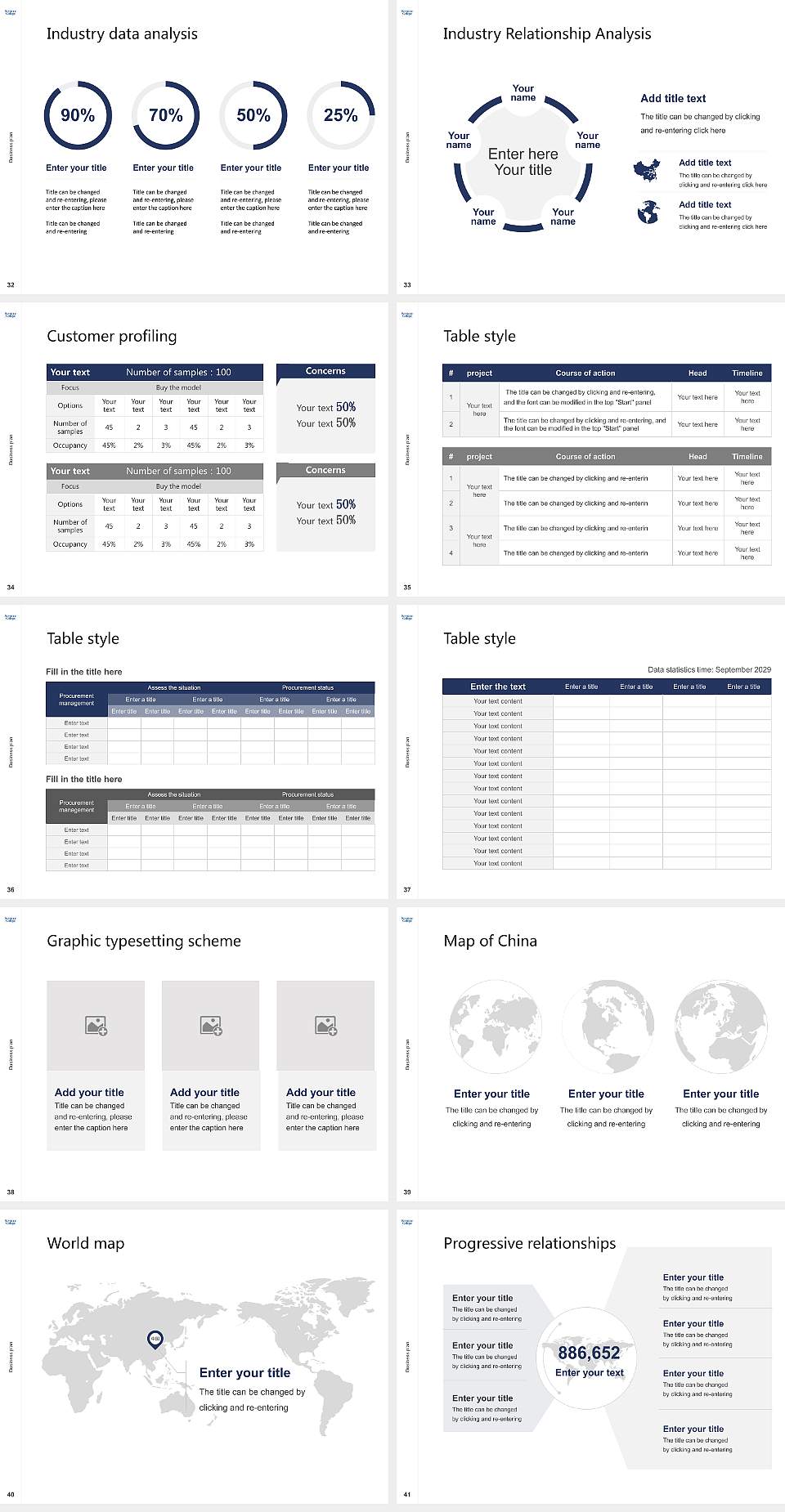 Keystone College Competition/Entrepreneurship Contest PPT Template4:3 ratio PPT effect preview image5